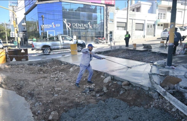 Pese al gobierno nacional que paraliz&oacute; obras,municipio mejora la trama vial