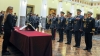 &Aacute;&ntilde;ez se inaugur&oacute; en el poder en un Palacio Quemado rodeado y militarizado