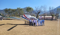Exitosa aeroevacuaci&oacute;n en Valle Grande