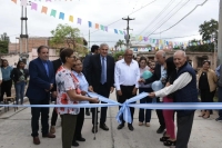 El gobernador Morales inaugur&oacute; obra de pavimentaci&oacute;n en San Pedro