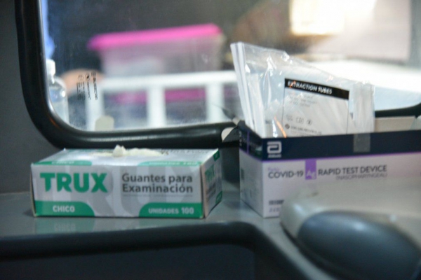 Cronograma de recorridos del "Epi M&oacute;vil" para testeo