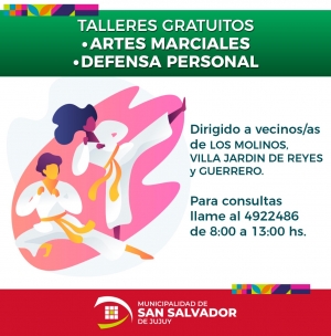 Talleres gratuitos en Delaci&oacute;n Municipal