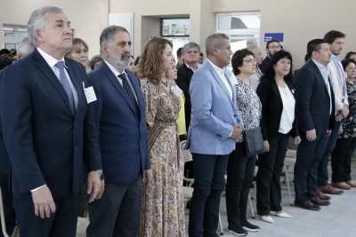 Ra&uacute;l Jorge acompa&ntilde;&oacute; al gobernador Gerardo Morales en la inauguraci&oacute;n de la Escuela Profesional N&deg;10