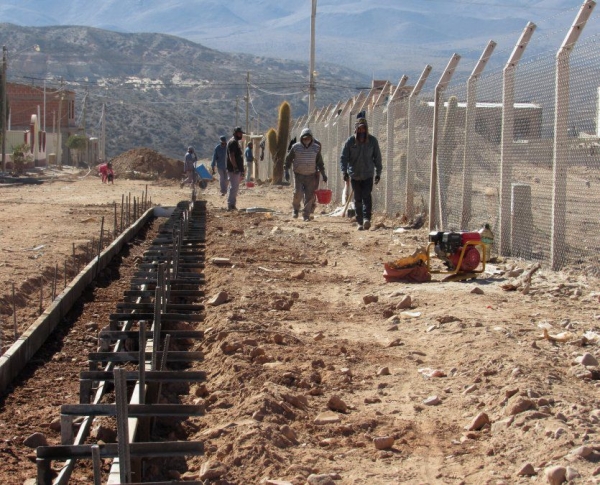 Humahuaca: avanzan obras para la nueva terminal