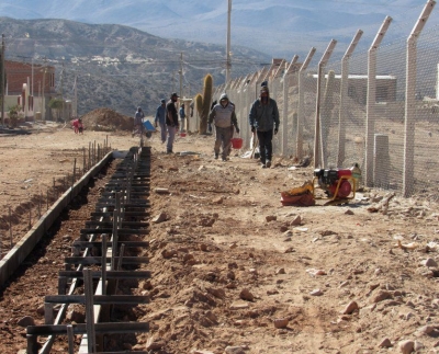 Humahuaca: avanzan obras para la nueva terminal