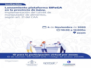 Jujuy pionera en el control de alimentos