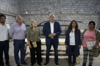 Morales expuso proyectos de obras para el barrio Juan Pablo II de Perico