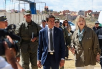 Puente Internacional La Quiaca. Sadir y Monteoliva inauguraron obras de modernizaci&oacute;n