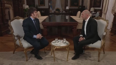 Javier Milei: &ldquo;Villarruel no tiene ning&uacute;n tipo de injerencia en la toma de decisiones, ella est&aacute; cerca de la casta&rdquo;