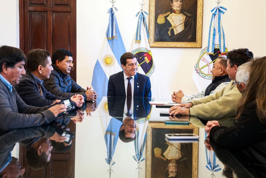 Sadir recibió a representantes de UATRE  de la región de los Valles