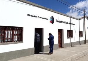 En La Quiaca.Nueva oficina del Registro Civil