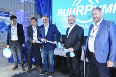 El intendente presente en inauguraci&oacute;n de Ruhrpumpen global en Jujuy
