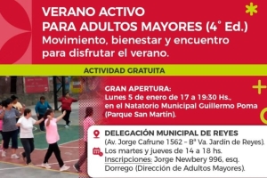 Inicia una nueva edici&oacute;n de &ldquo;Verano Activo&rdquo;