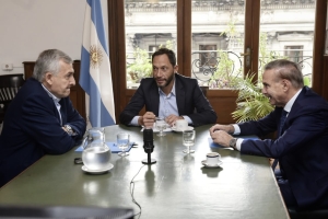 Los presidentes de los partidos que conforman Juntos por el Cambio se reunieron este martes