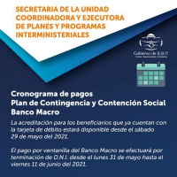 Plan de Contingencia: cronograma de pago