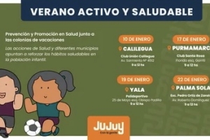 Inician las actividades de "Verano Activo y Saludable" junto a las colonias de vacaciones