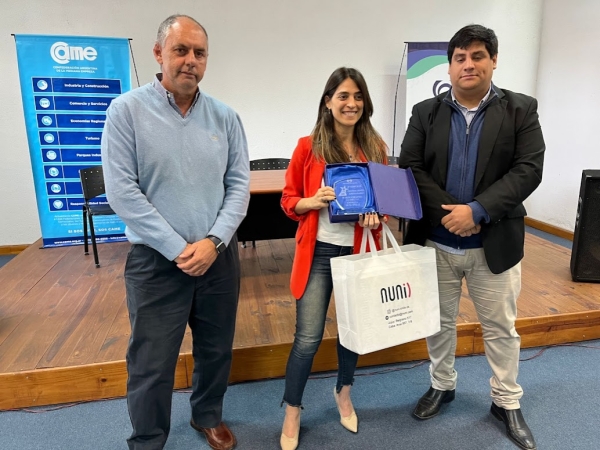 Mar&iacute;a Virginia La Bruna , emprendedora del a&ntilde;o