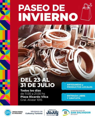 El Paseo de Invierno abrir&aacute; sus puertas el 23 de julio en Plaza Ricardo Vilca