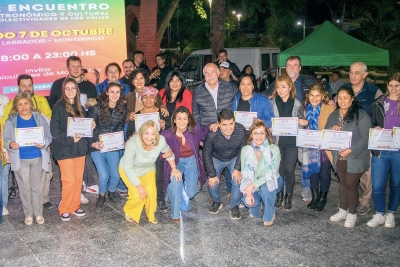 Destac&oacute; Giacoppo crecimiento de la vitivinicultora en el Valle de los Pericos