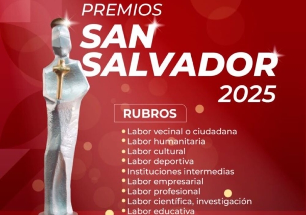 Premios San Salvador.Contin&uacute;an abiertas las postulaciones