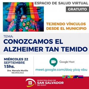 "Conozcamos el Alzheimer"