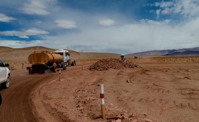 VIALIDAD VUELVE A CAUCHARI A CONSOLIDAR OBRA DE INGENIER&Iacute;A CIVIL