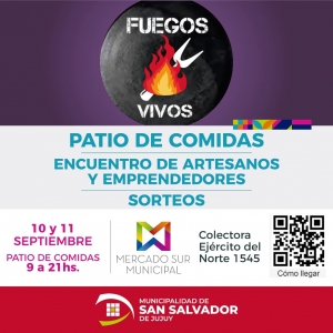 "Fuegos vivos" en el Mercado Sur