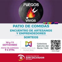 "Fuegos vivos" en el Mercado Sur