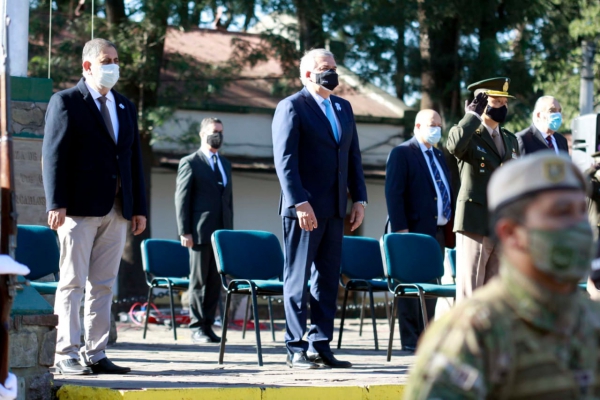 "Chuli" Jorge particip&oacute; de los actos por aniversario del Ej&eacute;rcito
