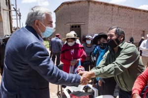 Recursos para obra hídrica para riego de zona productiva puneña