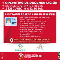 Operativo de documentaci&oacute;n en Reyes