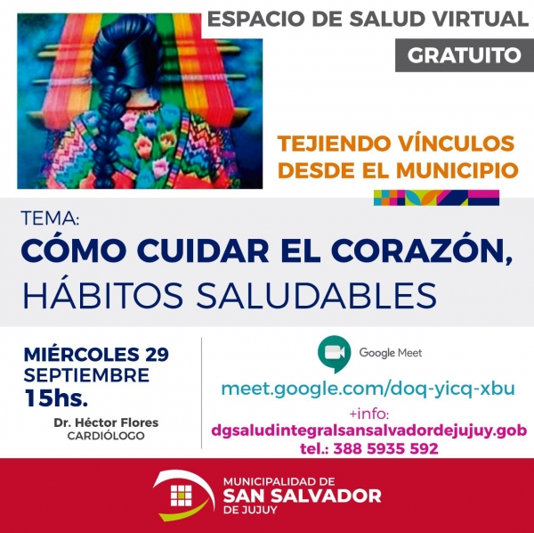 Taller sobre c&oacute;mo cuidar el coraz&oacute;n