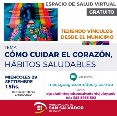 Taller sobre c&oacute;mo cuidar el coraz&oacute;n