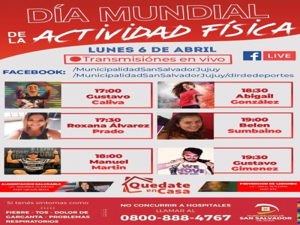 Actividades por el "D&iacute;a de la Educaci&oacute;n F&iacute;sica"