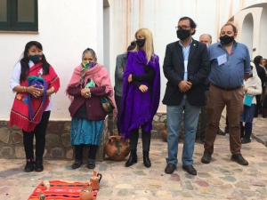 Presentaron el libro "Camino ancestral Qhapaq &Ntilde;an"