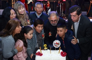 “Chuli” Jorge junto a Carlos Sadir participaron de los festejos del 69° aniversario de Mº Moreno