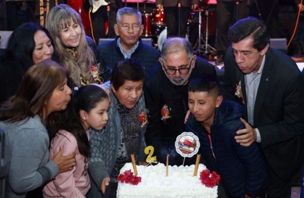 "Chuli" Jorge junto a Carlos Sadir participaron de los festejos del 69&deg; aniversario de M&ordm; Moreno