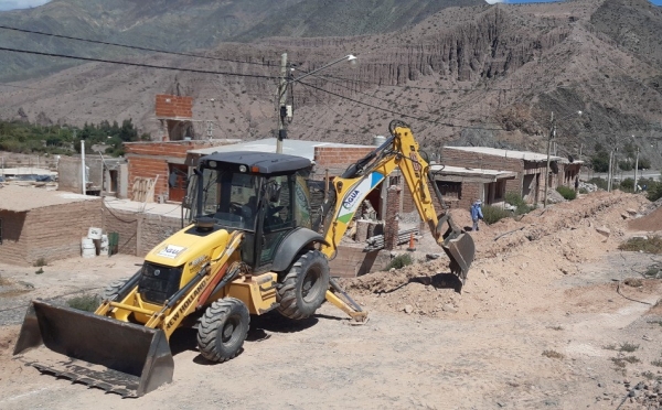 Instalan red de agua en Purmamarca