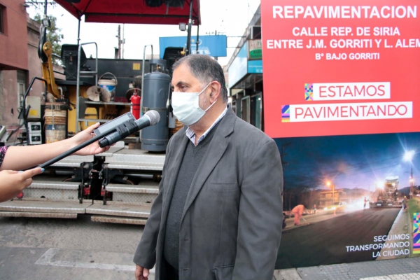 Repavimentan 50 cuadras de diferentes sectores de la ciudad