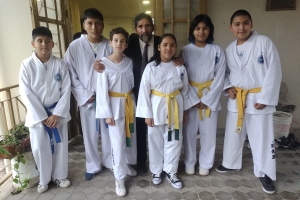Encuentro de Taekwondo organizado por Gimnasia