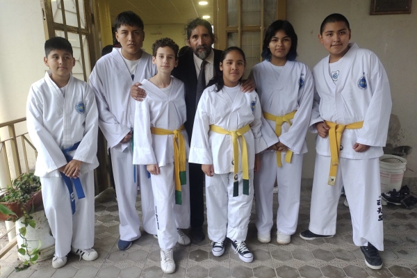 Encuentro de Taekwondo organizado por Gimnasia