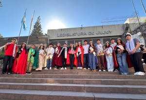 Representantes del Departamento de Santa B&aacute;rbara fueron recibidos en la Legislatura