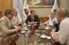 Sadir recibi&oacute; a comitiva de La Vienne