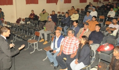 Inici&oacute; ciclo de capacitaci&oacute;n de maquinaria pesada