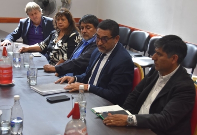 Vicegobernador y Diputados se reunieron con el intendente de La Quiaca