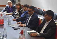 Vicegobernador y Diputados se reunieron con el intendente de La Quiaca