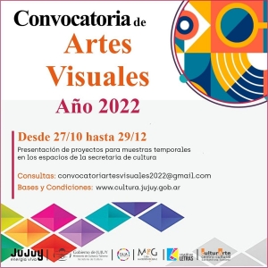 Inscripciones para exposiciones art&iacute;sticas 2022