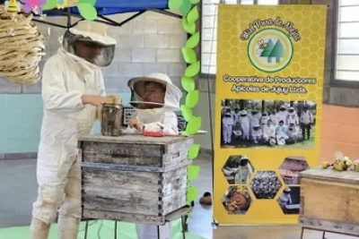 Las ni&ntilde;eces del Centro de D&iacute;a "Sol para Todos" aprendieron sobre el "Mundo de las Abejas"