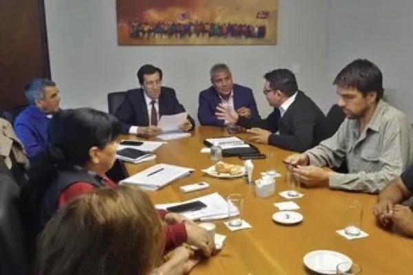 Di&aacute;logo salarial con ATE, UPCN, SEOM y ATSA