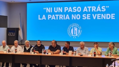 Alerta para el Gobierno: se reactiva la CGT y gremios del transporte marchar&aacute;n con los jubilados